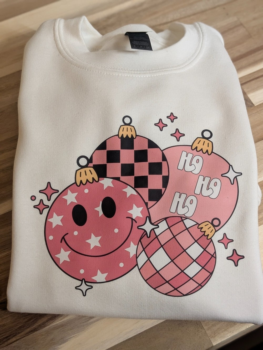 Christmas Retro Ornaments Crewneck Sweatshirt|2298
