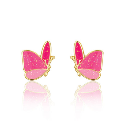 Glitter Butterfly | Cutie Stud Earrings for Girls
