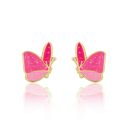 Glitter Butterfly | Cutie Stud Earrings for Girls