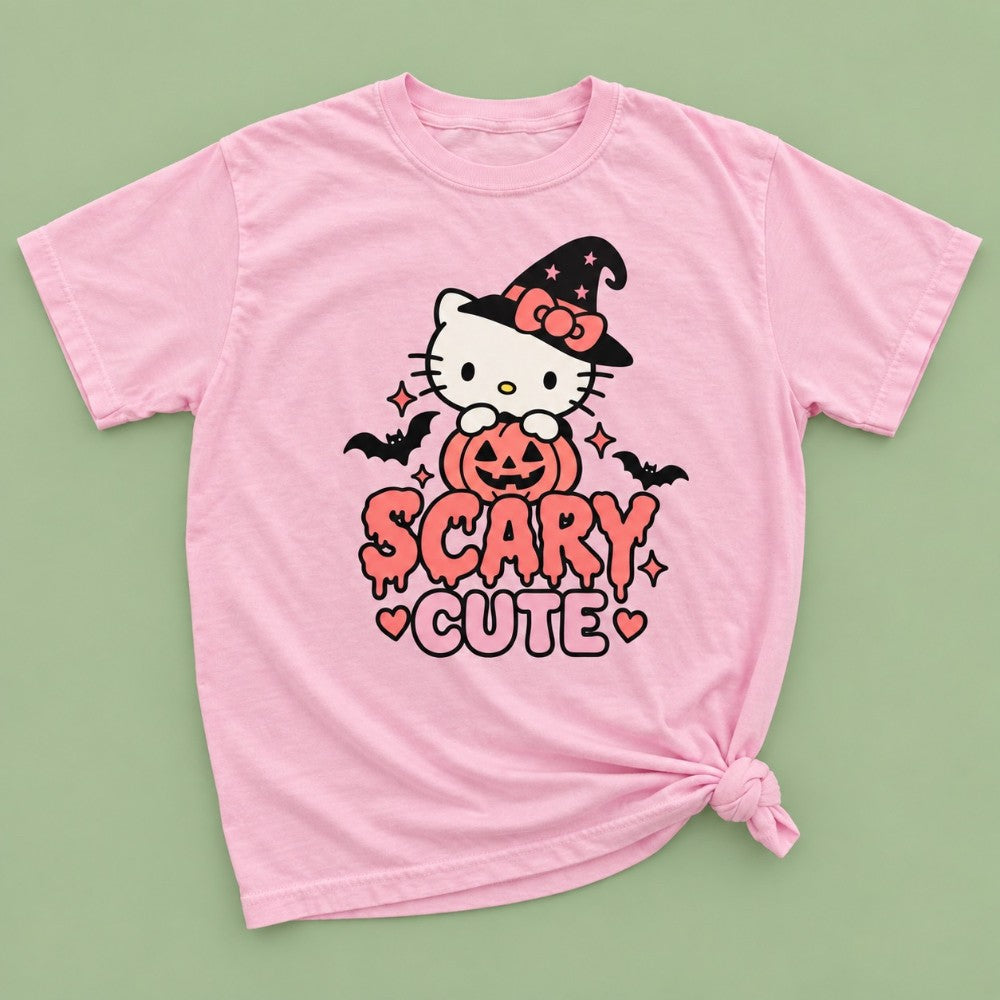 Scary Cute Hello Kitty Tee|9154