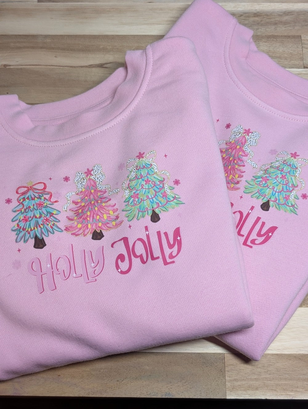 Holly Jolly Pink Sweatshirt|3182
