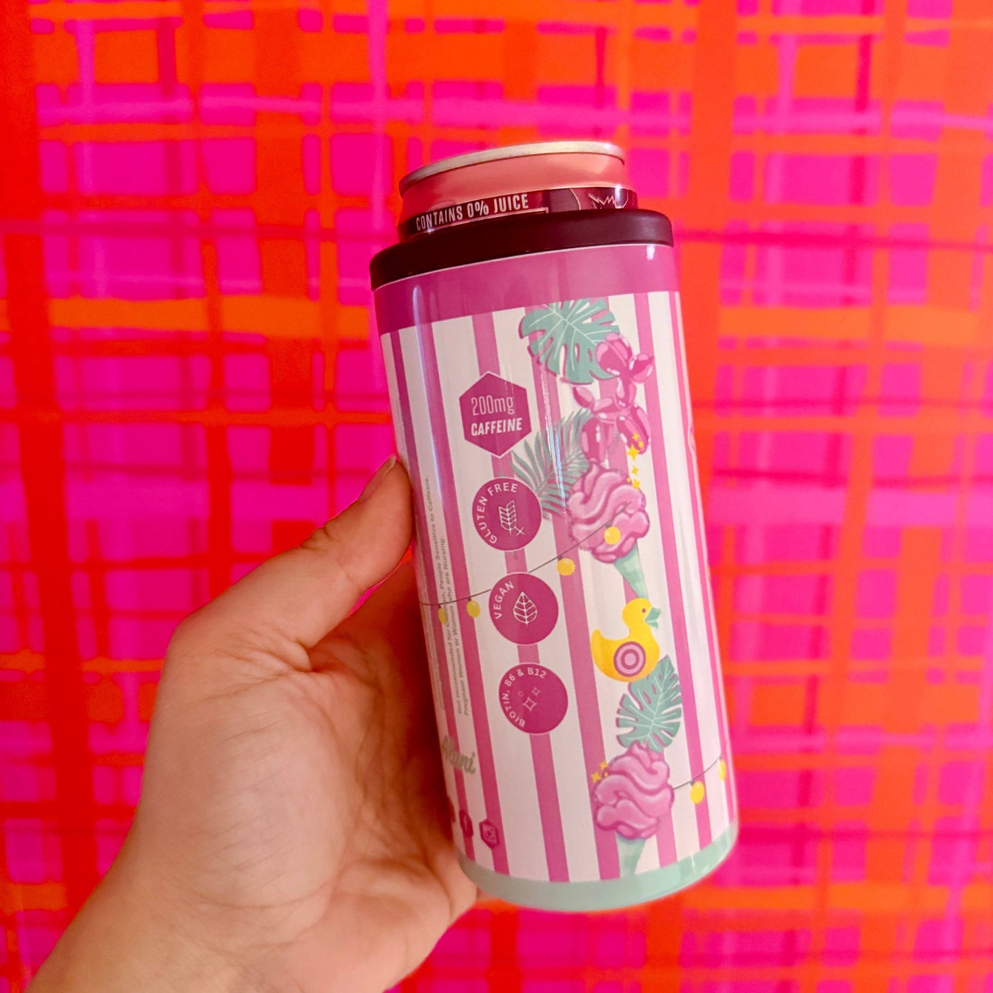 Can Cooler Cotton Candy Alani
