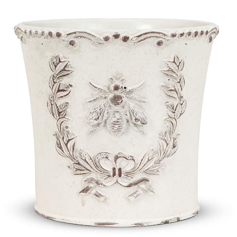 Large Embossed Bee Planter|5718