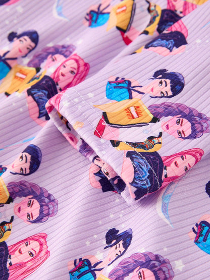 Huntrix Long Sleeve Twirl Dress