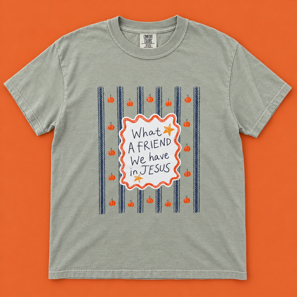A Friend We Have In Jesus Tee|9012
