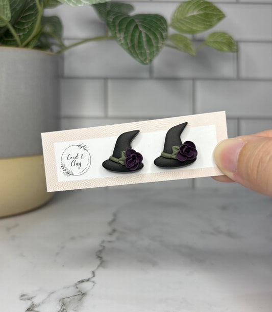 Witch Hat Studs|1615