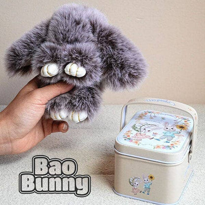 Bao Bunny Furry Kawaii Plush Keychain Mystery Tin