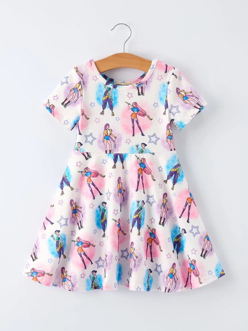 Summer Huntrix Star Twirl Dress|7667