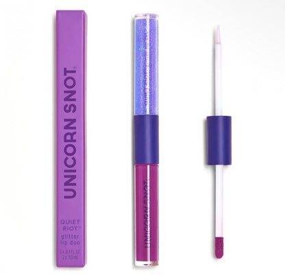 Quiet Riot 2in1 | Purple-Astro | Glitter Lip Duo | Lip Paint|8953