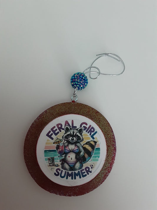 CAR FRESHIE-FERAL GIRL|4861