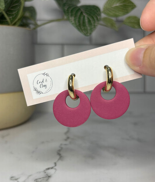 Berry Rose Hoops|1605