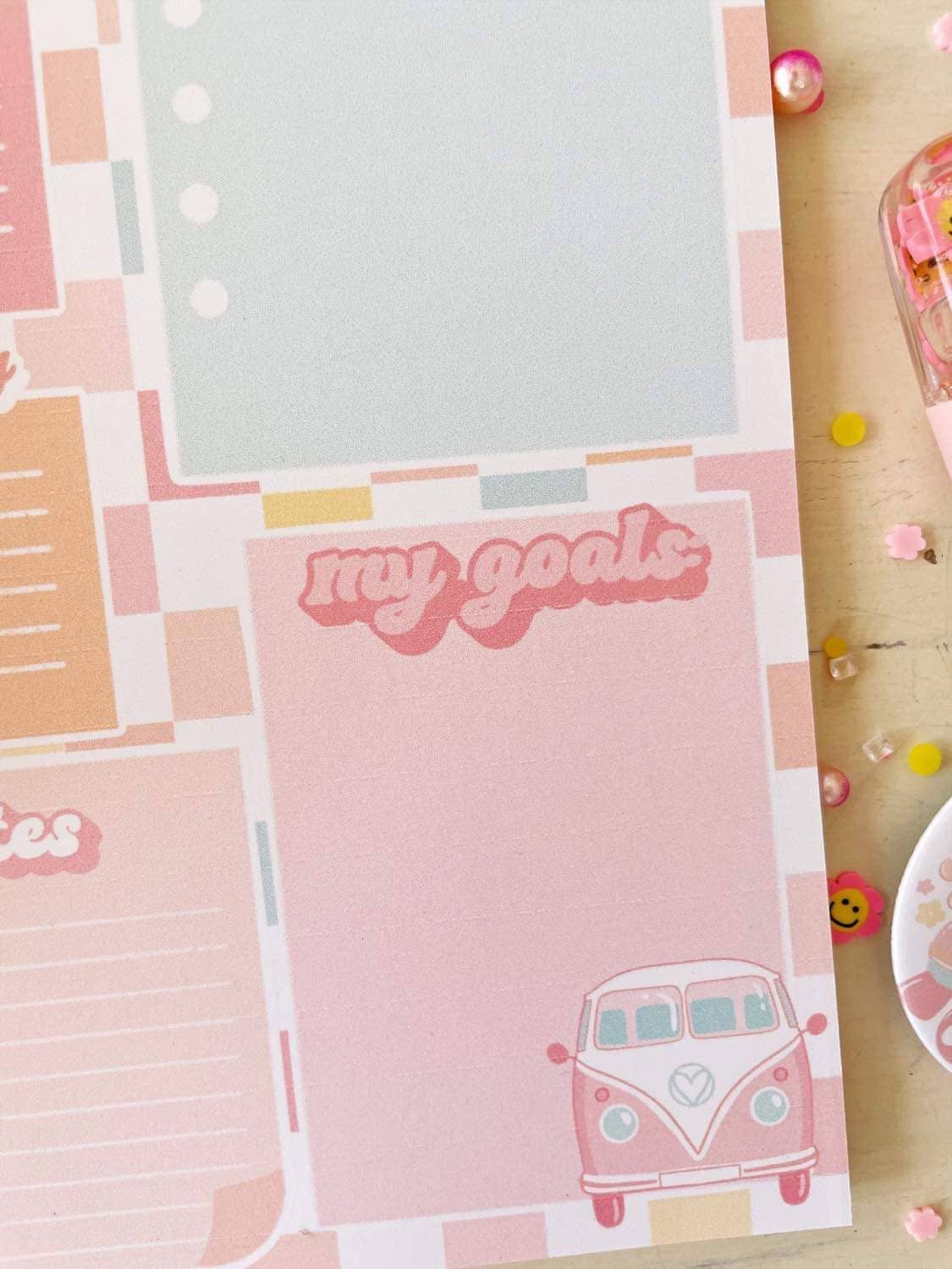 Retro Weekly Planner