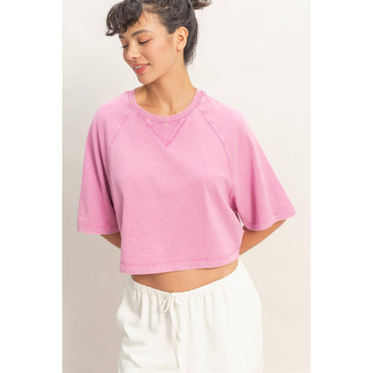 Mineral Washed Boxy Tee