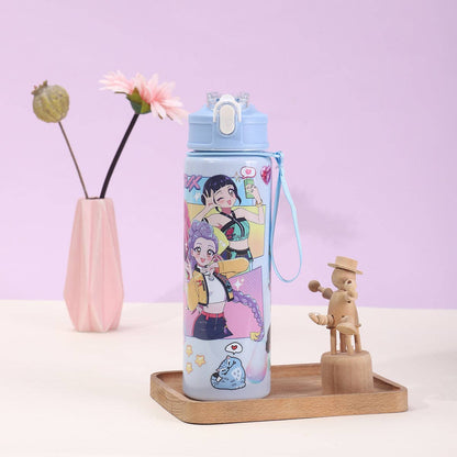 Kpop Demon Hunters Plastic Water Bottle