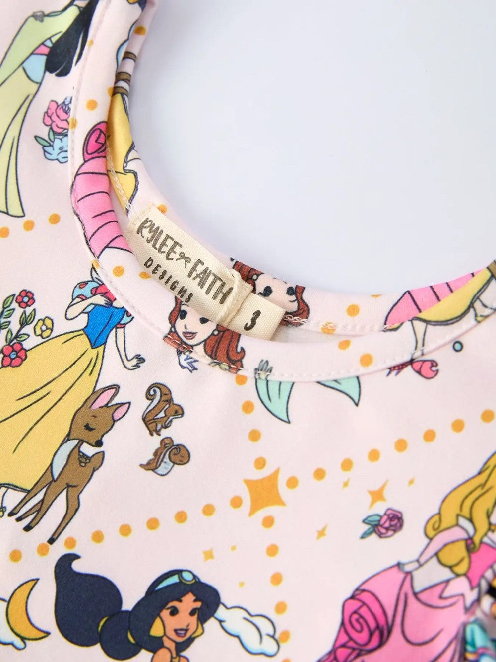 Princess Ruffle Girls Dress|7303