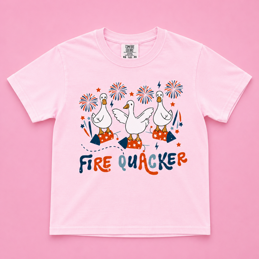 Fire Quacker Youth Tee|8003
