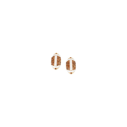 Football Post Earrings|1274