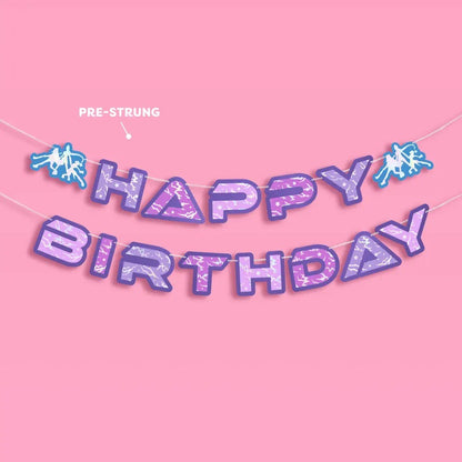 Pop Star Birthday Banner|7759
