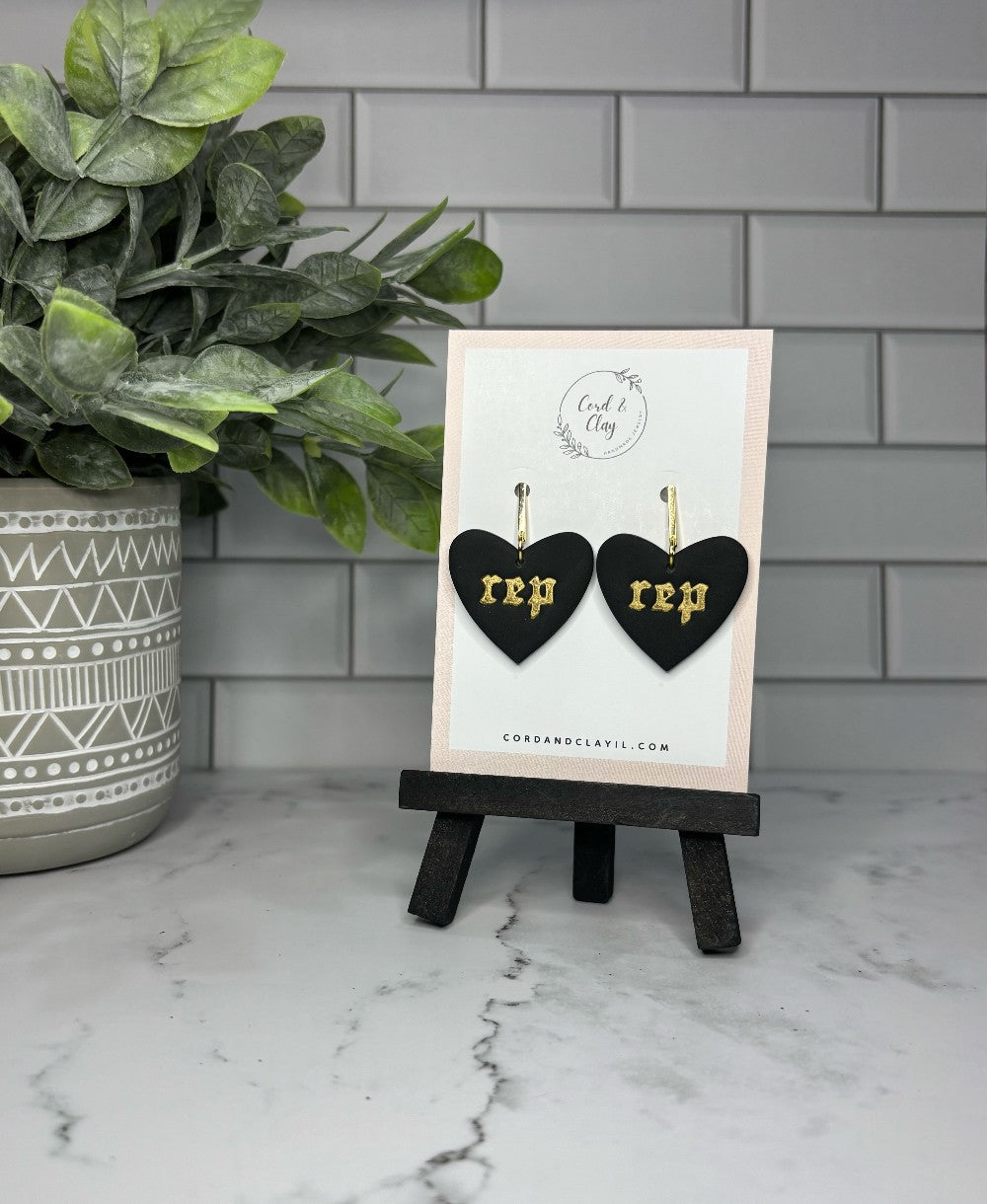 TSWIFT - Reputation Heart Dangles|7597