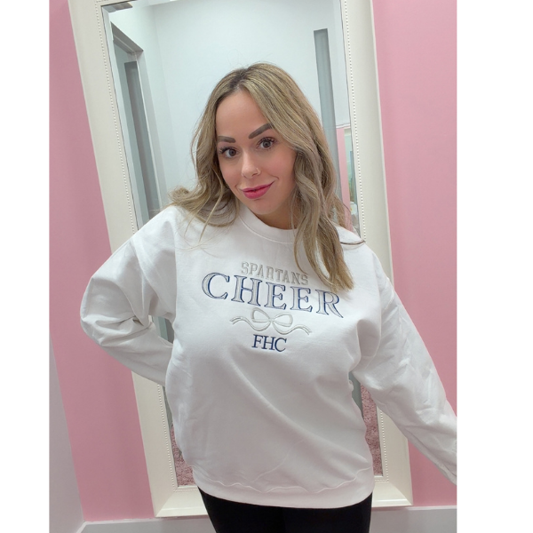 FHC Cheer Embroidered Crew|5422