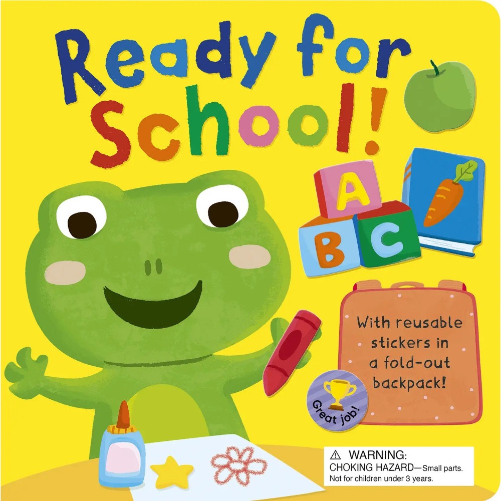 Ready For School! Sticker Activity Book|8227