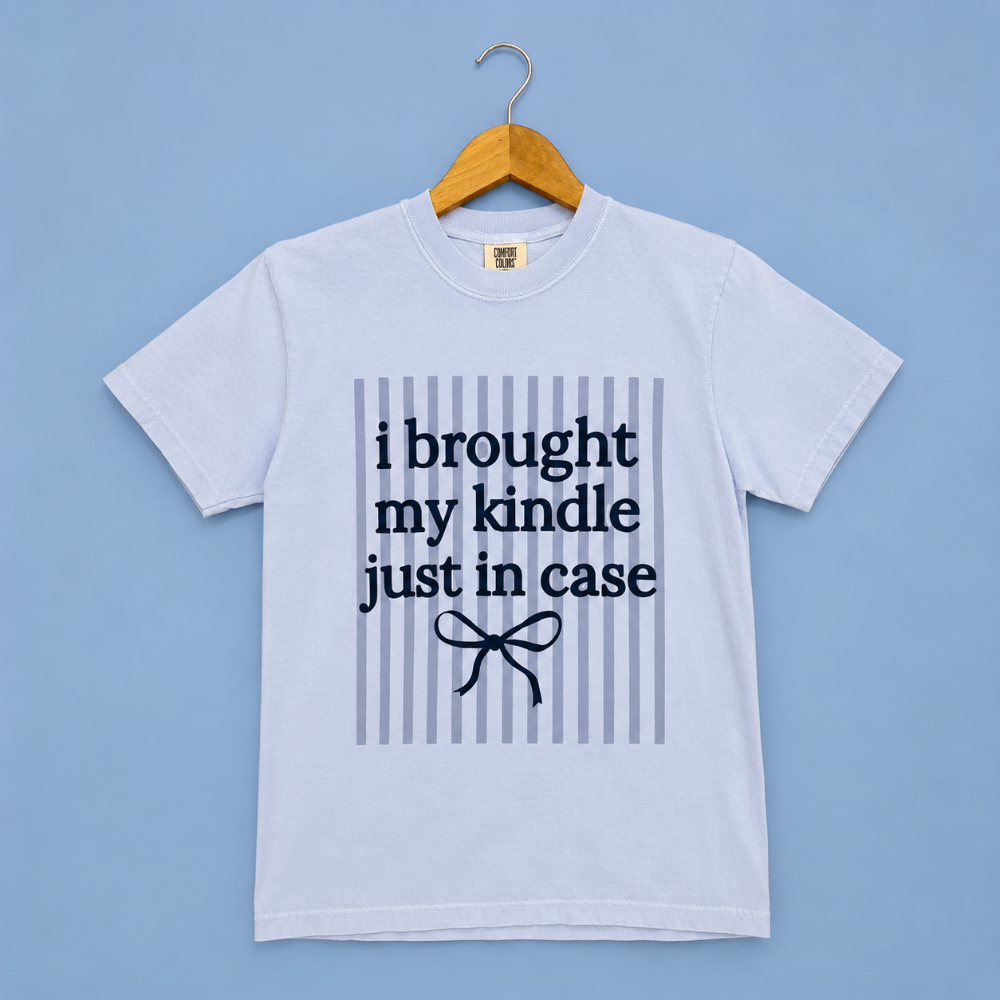 I Brought My Kindle Tee|7964