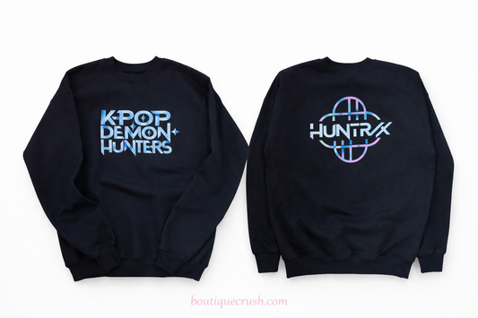 KPOP Huntrix Youth Crewneck Sweatshirt