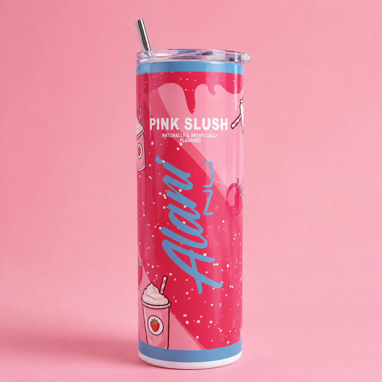 Pink Slush Alani 30oz Skinny Tumbler