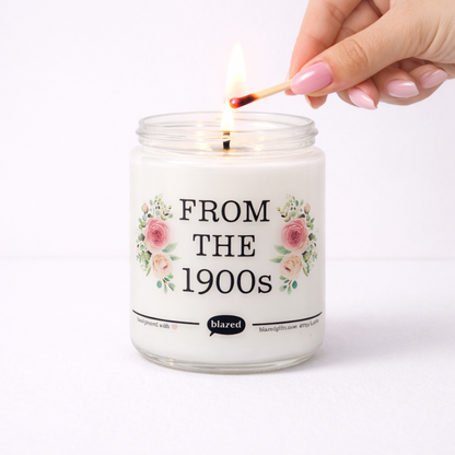 From The 1900s Funny Birthday Candle