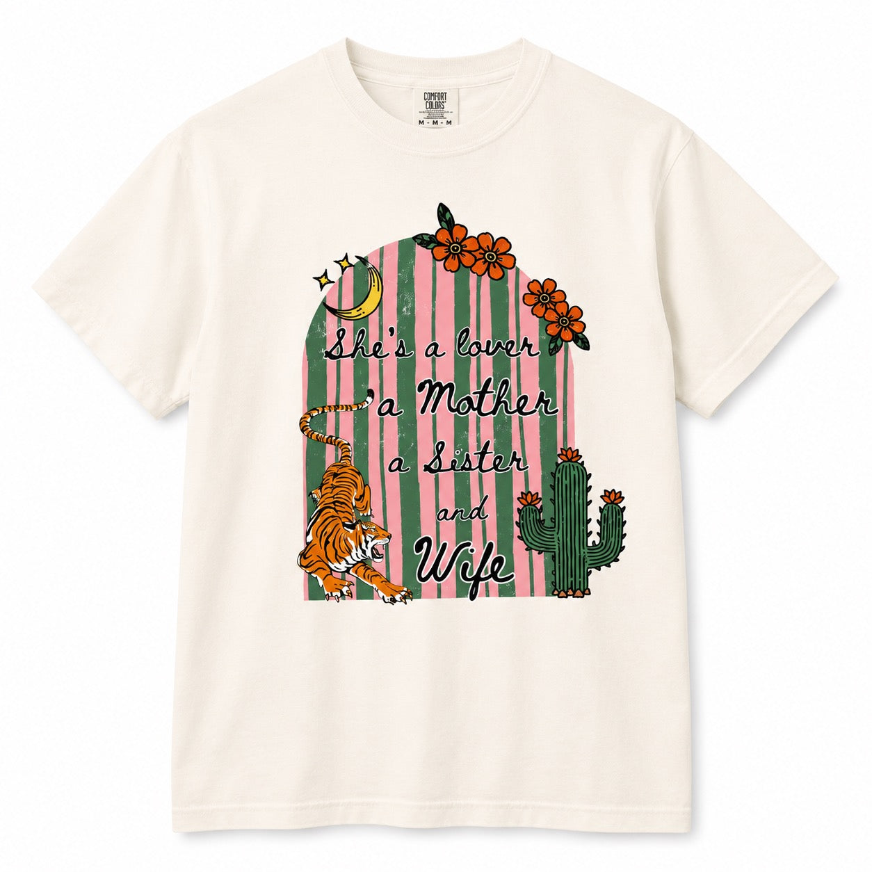 She's A Lover Mother Sister Wife Tee