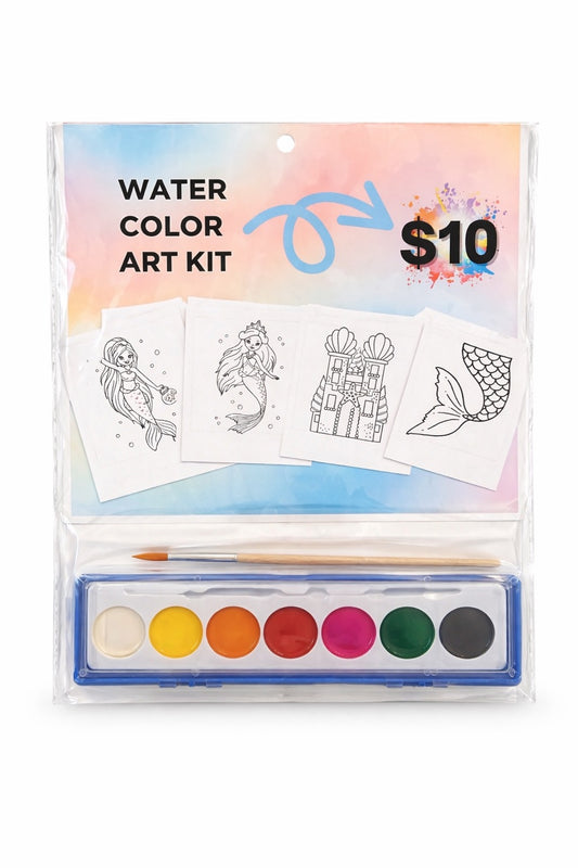 Watercolor kit- mermaid