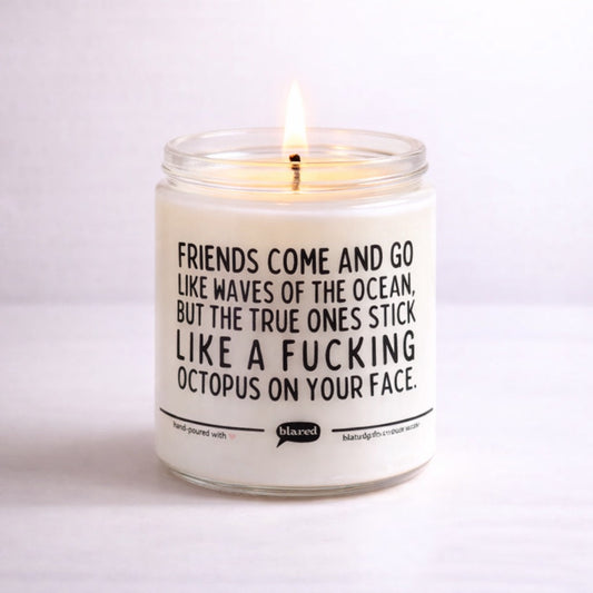 Friends Come And Go Like Waves Of The Ocean... Candle