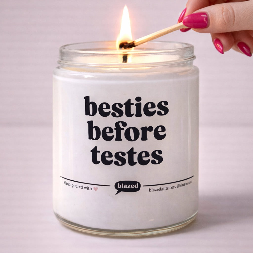 Besties Before Testes Candle
