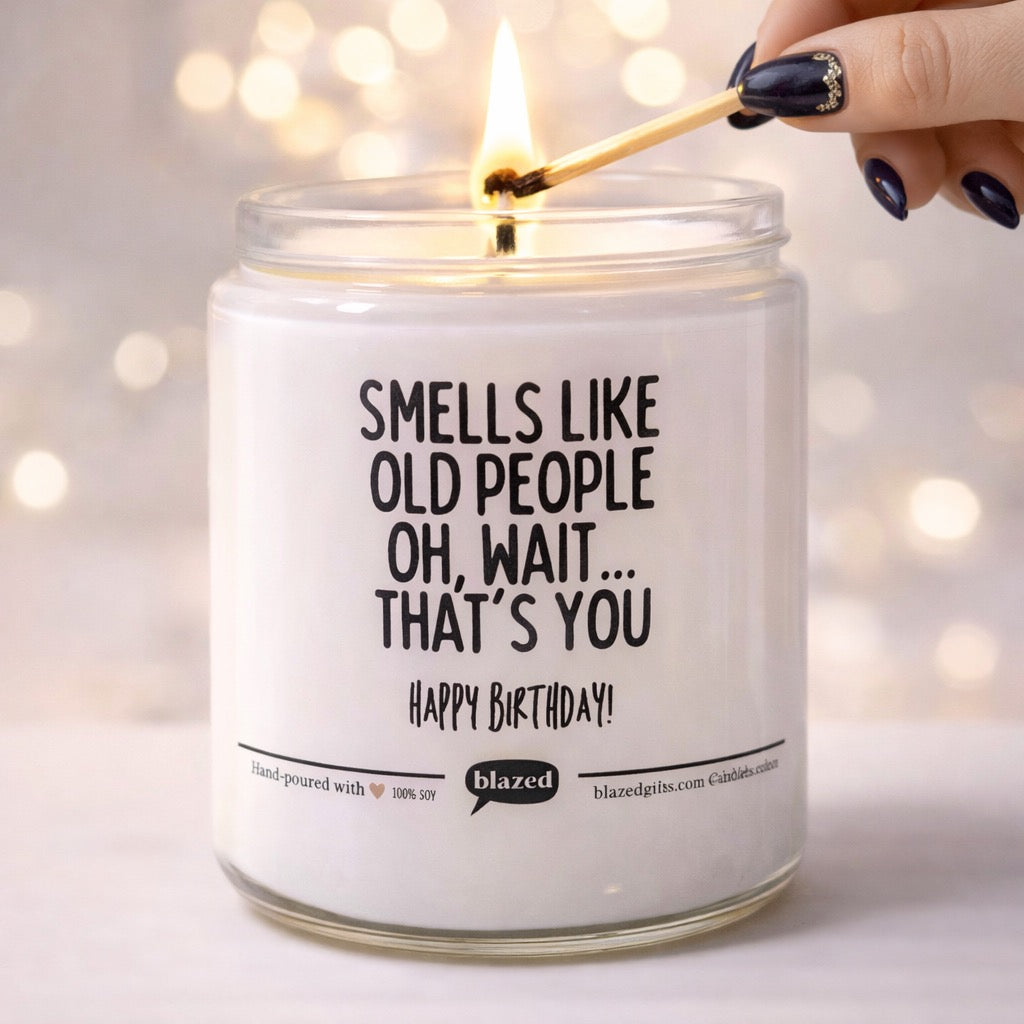 Smells Like Old People Candle
