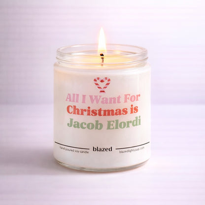 All I Want For Christmas is Jacob Elordi Candle