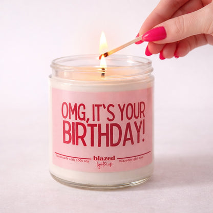 OMG It's Your Birthday! Candle