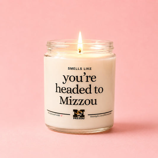 Smells Like You're Headed To Mizzou Candle