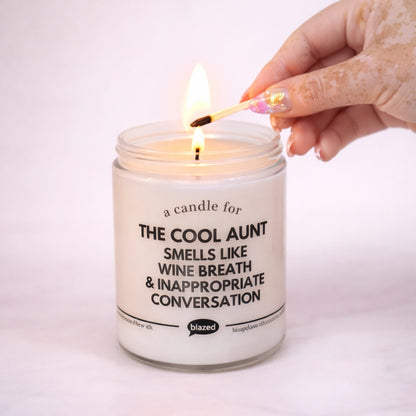A Candle For The Cool Aunt ... Candle