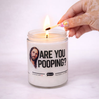 Are You Pooping Candle