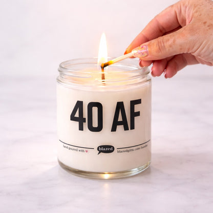40 AF Candle