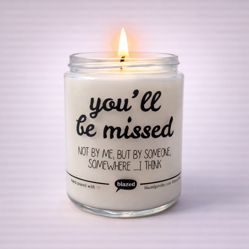 You'll Be Missed Candle
