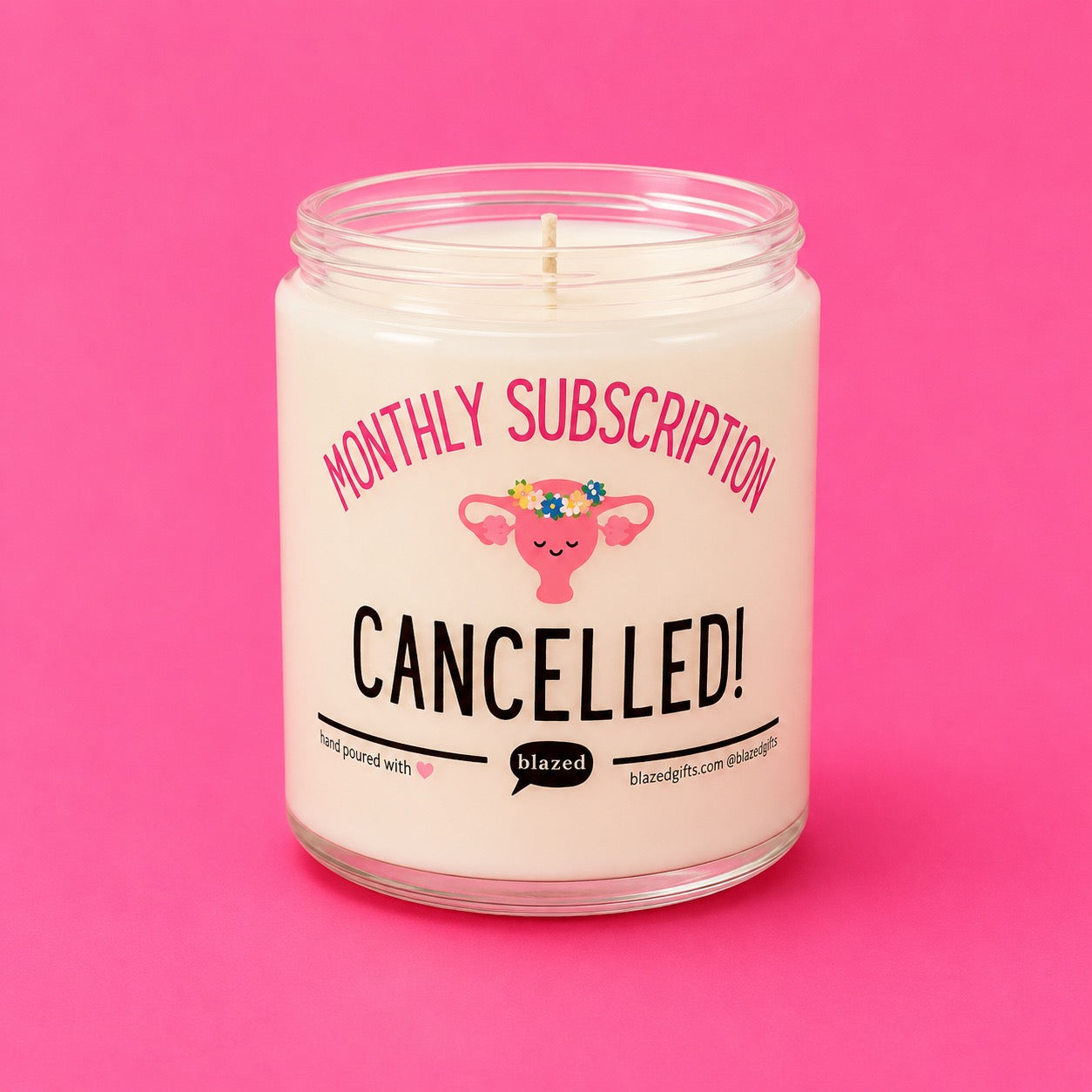 Monthly Subscription Cancelled Candle