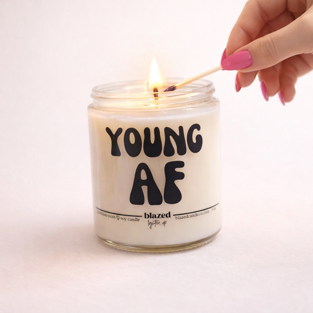 Young AF Candle
