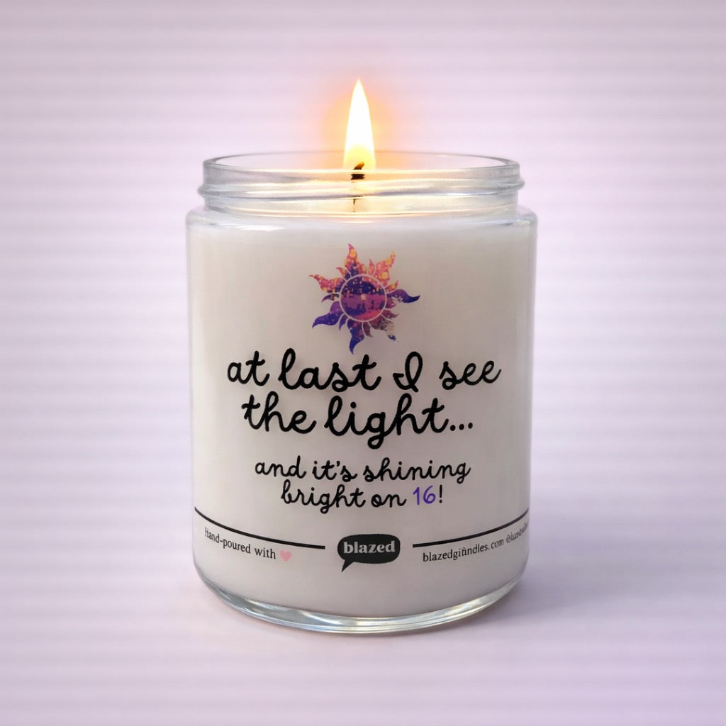 At Last I See The Light Candle