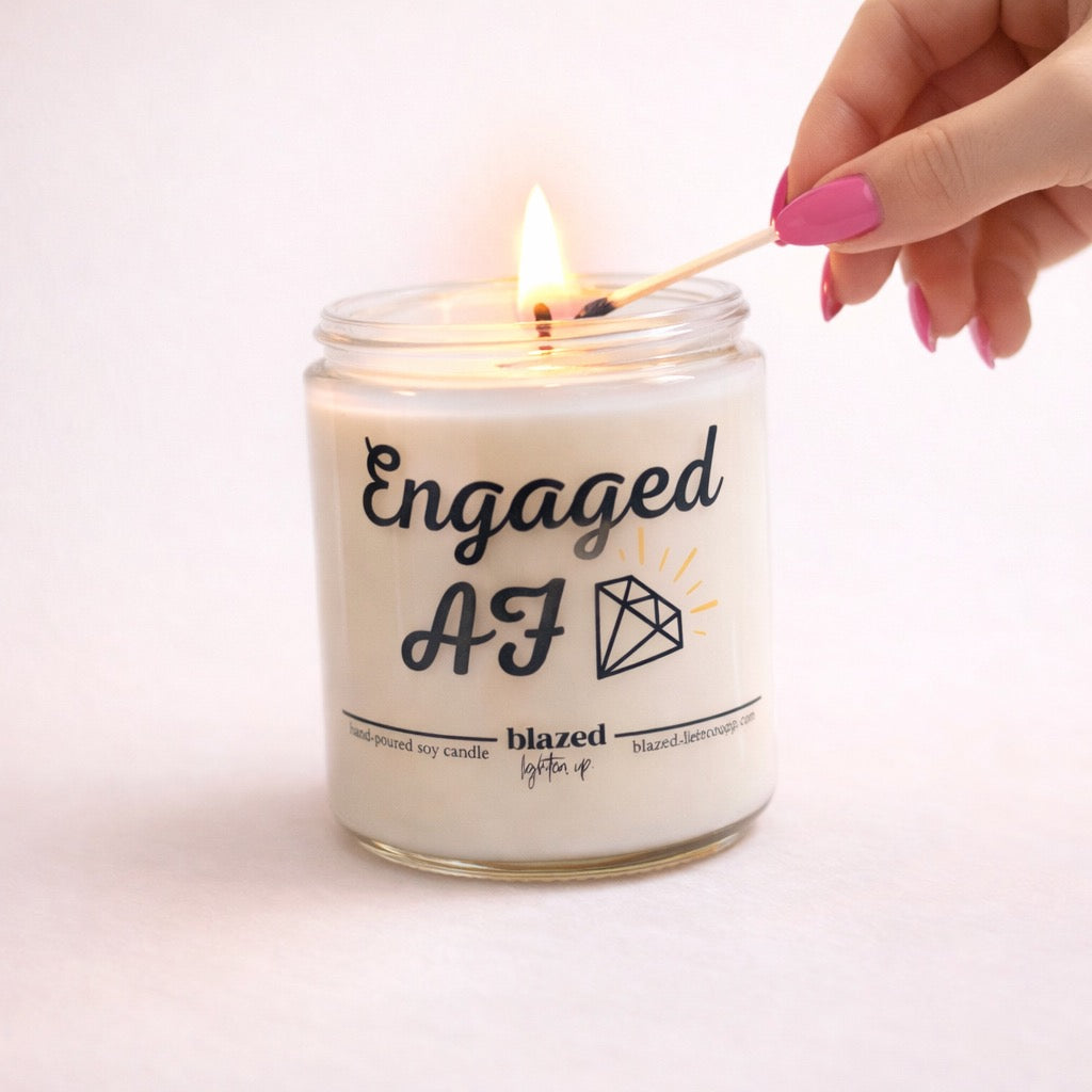 Engaged AF Candle