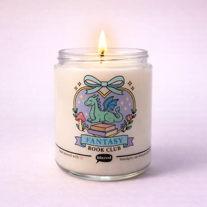 Fantasy Book Club Candle