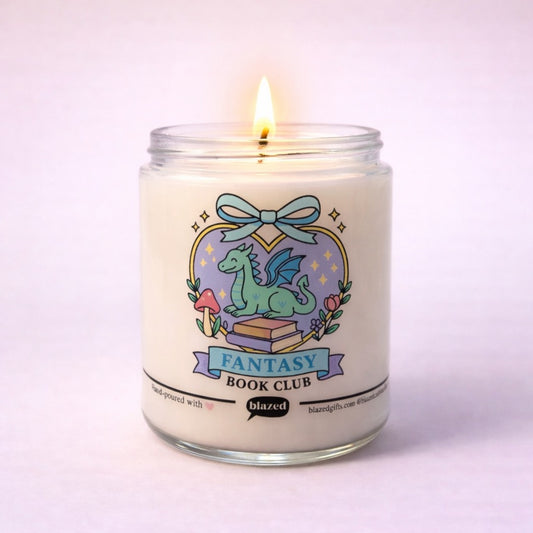 Fantasy Book Club Candle