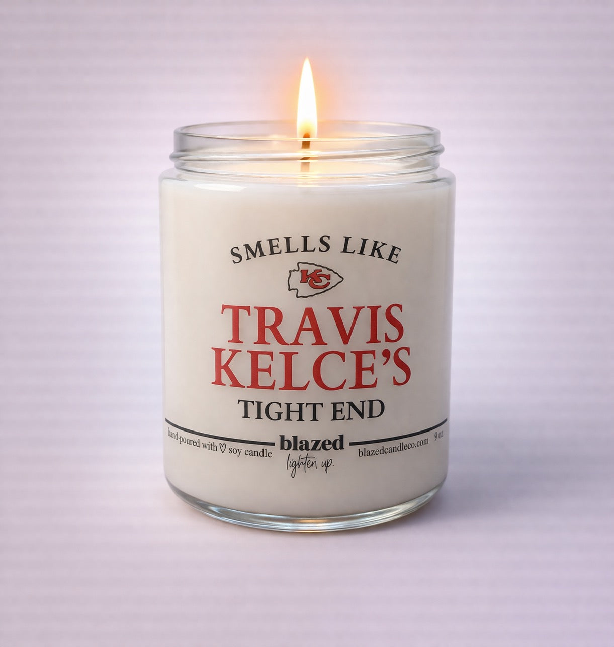 Smells Like Travis Kelsey's Tight End Candle