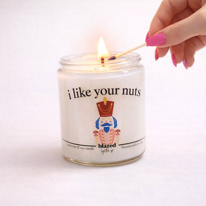 I Like Your Nuts Candle