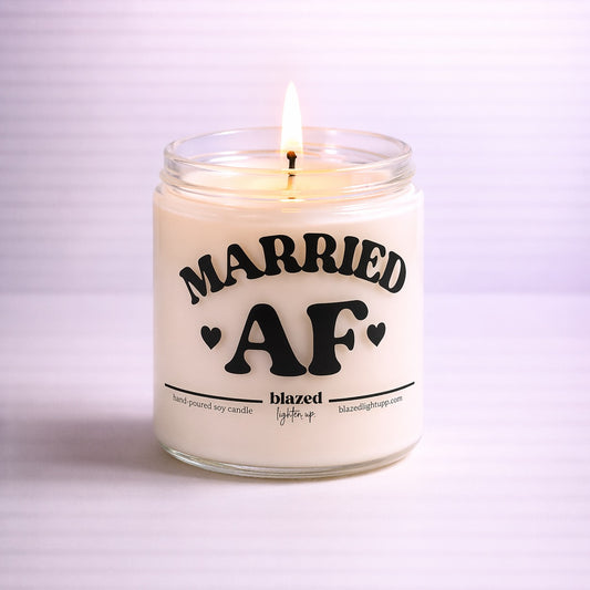 Married AF Candle